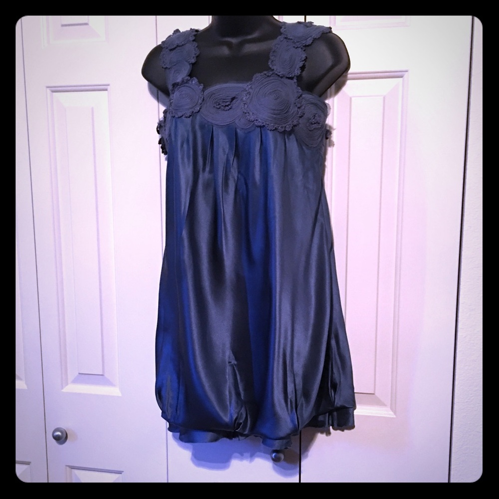 BCBGMAXAZARIA Silk mini dress/top .Size XS